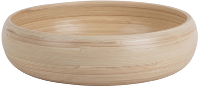 Miska na sałatkę Present Time Puro bambukowa 30 cm (8714302746710)