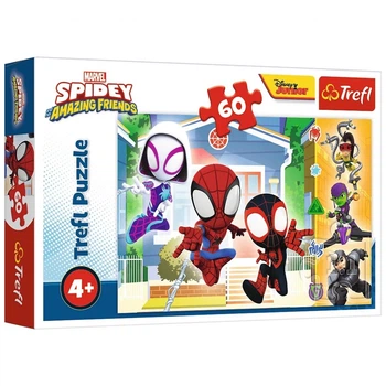 Пазл Trefl Spiderman В мире Спайдея 60 элементов [134489]