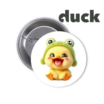 Значок Duck | Утка | Кряква #09