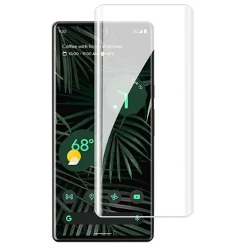 Защитное стекло Fiji Curved UV для Google Pixel 7 Pro анти-отпечатки (с клеем и УФ лампой) Clear