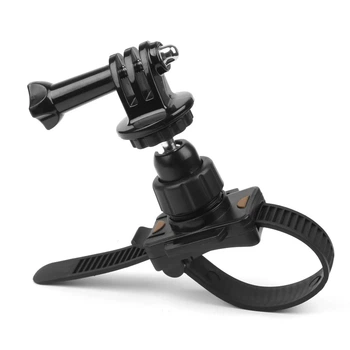 Гнучке кріплення хомут на кермо, трубу для екшн-камер Gopro, Xiaomi, SJCam (68106)