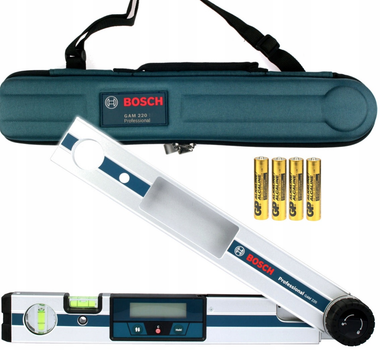 Cyfrowy kątomierz Bosch Professional GAM 220 (0601076500)