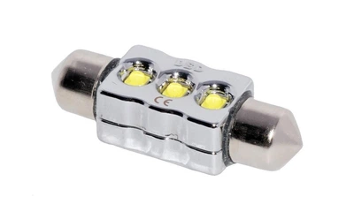LED лампа C5W 36мм 3 SMD CREE XB-D 6W 12V Супер яркие +50%