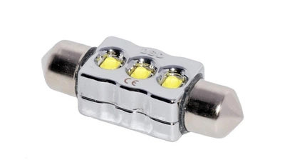 LED лампа C5W 39мм 3 SMD CREE XB-D 6W 12V Супер яркие +50%