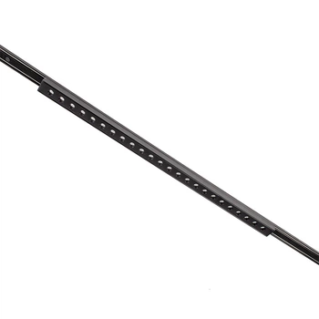 Трековий LED світильник 24W Levistella для магнітної системи лінійної форми 4000К DC 48V IP20 780TGS-24C BK