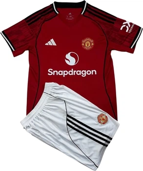 Футбольна форма Манчестер Юнайтед (Manchester United) 2025-2026 домашня червоно-чорно-біла XL F0284