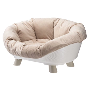 Поднята лежанка для собак и кошек Ferplast Sofa’ Throne 4 White