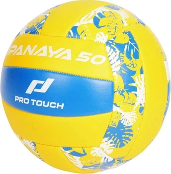 Мяч для пляжного волейбола Pro Touch IPANAYA 50 желто-синий Размер 5 81129281