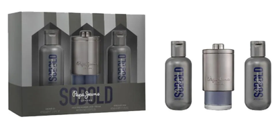 Zestaw męski Woda perfumowana męska Pepe Jeans Sobold 30 ml + Żel po goleniu 60 ml + Żel pod prysznic 60 ml (8436611101188)