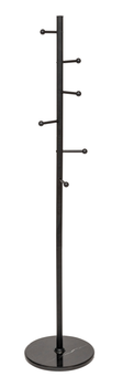 Вішак для пальто 5five Simply Smart Blackmarble з 6 металевими гачками 173 см (3560233541321)  