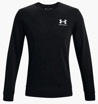 Кофта мужская Under Armour Rival Terry Crew LG Чорний 1370404-001