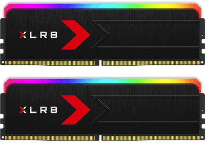 Pamięć PNY DDR5-6400 32768MB PC5-51200 (Kit of 2x16384) XLR8 Gaming EPIC-X RGB Black (0751492790442)