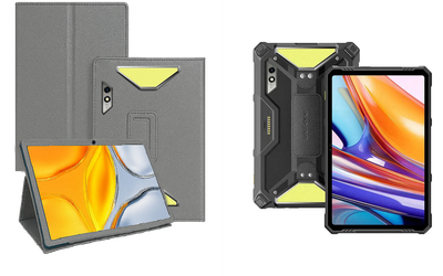 Чехол-подставка CRAYTON для Ulefone Armor Pad 3 Pro – стиль, защита и ручная сборка, цвет Серый тм
