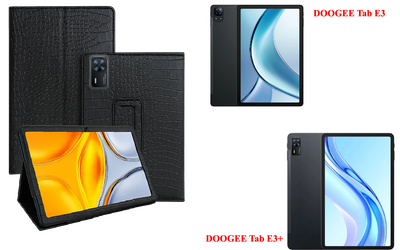 Чехол-подставка CRAYTON для DOOGEE Tab E3, DOOGEE Tab E3+ – стиль, защита и ручная сборка, цвет Крокодил