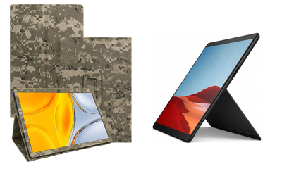 Чехол-подставка CRAYTON для Microsoft Surface Pro X – стиль, защита и ручная сборка, цвет Пиксель М14