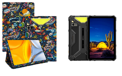 Чехол-подставка CRAYTON для Ulefone Armor Pad 4 Ultra – стиль, защита и ручная сборка, цвет Космос