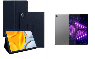 Чехол-подставка CRAYTON для Lenovo Tab M10 FHD Plus (2nd Gen) – стиль, защита и ручная сборка, цвет Синий тм
