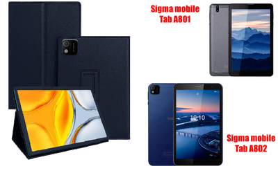 Чохол-підставка CRAYTON для Sigma mobile Tab A801, Tab A802 – стиль, захист і ручна збірка, колір Синій тм