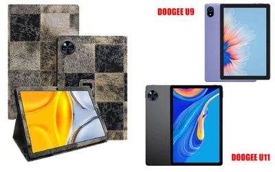 Чехол-подставка CRAYTON для DOOGEE U9, DOOGEE U11 – стиль, защита и ручная сборка, цвет Мех