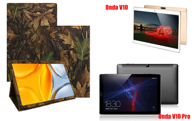 Чехол-подставка CRAYTON для Onda V10, V10 Pro – стиль, защита и ручная сборка, цвет Клен