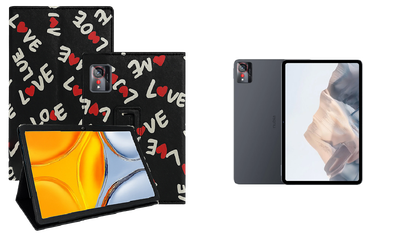 Чехол-подставка CRAYTON для ZTE Nubia Pad Pro – стиль, защита и ручная сборка, цвет Лав