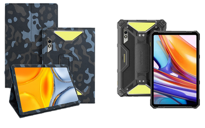 Чехол-подставка CRAYTON для Ulefone Armor Pad 3 Pro – стиль, защита и ручная сборка, цвет Хаки зима