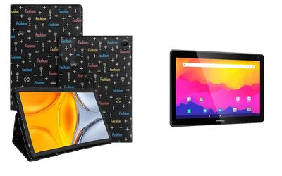 Чохол-підставка CRAYTON для Prestigio Muze 3231 4G, Muze 4231 4G – стиль, захист і ручна збірка, колір Фешн чорний