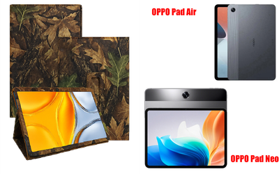 Чехол-подставка CRAYTON для OPPO Pad Air, Pad Neo – стиль, защита и ручная сборка, цвет Клен