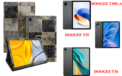 Чехол-подставка CRAYTON для DOOGEE T30E-A, T35, T36 – стиль, защита и ручная сборка, цвет Мех