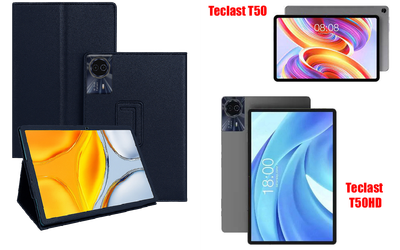 Чохол-підставка CRAYTON для Teclast T50, T50HD – стиль, захист і ручна збірка, колір Синій тм
