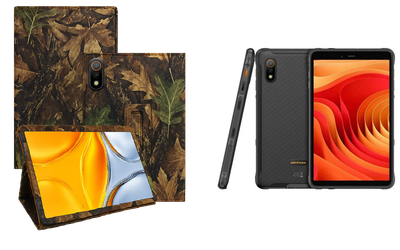 Чехол-подставка CRAYTON для Ulefone Armor Pad Lite, Armor Pad Pro – стиль, защита и ручная сборка, цвет Клен