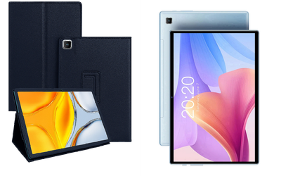 Чехол-подставка CRAYTON для Teclast P20, P20 HD, P20S – стиль, защита и ручная сборка, цвет Синий тм