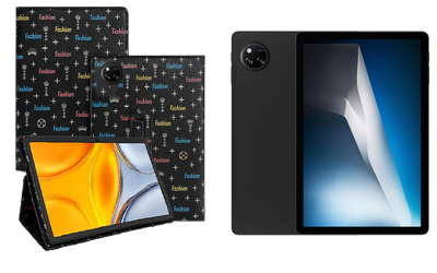 Чохол-підставка CRAYTON для DOOGEE Tab A9 Pro+ – стиль, захист і ручна збірка, колір Фешн чорний