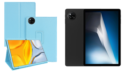 Чохол-підставка CRAYTON для DOOGEE Tab A9 Pro+ – стиль, захист і ручна збірка, колір Блакитний