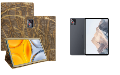 Чехол-подставка CRAYTON для ZTE Nubia Pad Pro – стиль, защита и ручная сборка, цвет Камыш