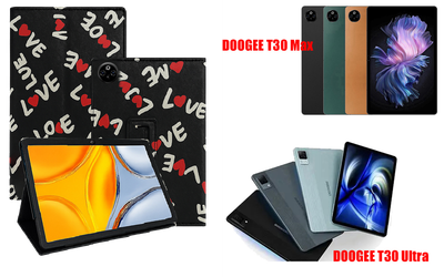Чехол-подставка CRAYTON для DOOGEE T30 Max, T30 Ultra – стиль, защита и ручная сборка, цвет Лав