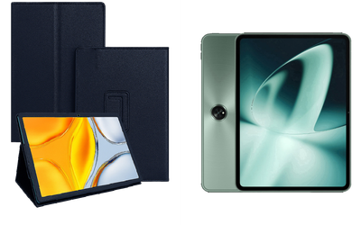 Чехол-подставка CRAYTON для OnePlus Pad, Pad 2, Pad Go, Pad Pro – стиль, защита и ручная сборка, цвет Синий тм