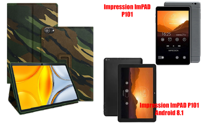 Чехол-подставка CRAYTON для Impression ImPad P101, ImPAD P101 Android 8.1 – стиль, защита и ручная сборка, цвет Сахара