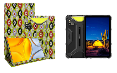 Чехол-подставка CRAYTON для Ulefone Armor Pad 4 Ultra – стиль, защита и ручная сборка, цвет Камни