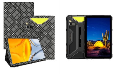 Чехол-подставка CRAYTON для Ulefone Armor Pad 4 Ultra – стиль, защита и ручная сборка, цвет Клетка