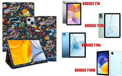 Чехол-подставка CRAYTON для DOOGEE T10, T10E, T10s, T10W – стиль, защита и ручная сборка, цвет Космос