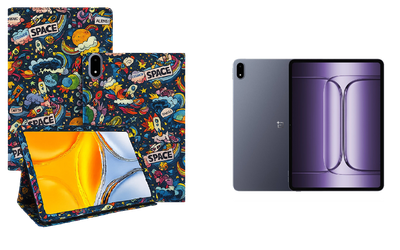 Чехол-подставка CRAYTON для OnePlus Pad 3 – стиль, защита и ручная сборка, цвет Космос