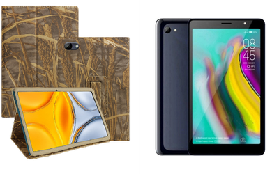 Чехол-подставка CRAYTON для Tecno Tab 7 P704a – стиль, защита и ручная сборка, цвет Камыш