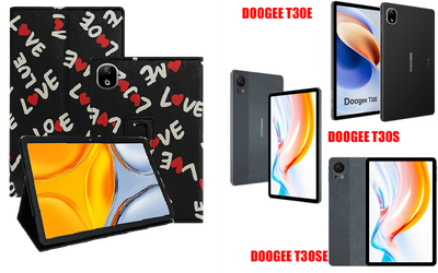 Чехол-подставка CRAYTON для DOOGEE T30E, T30S, T30SE – стиль, защита и ручная сборка, цвет Лав