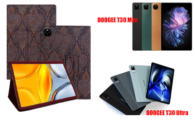 Чехол-подставка CRAYTON для DOOGEE T30 Max, T30 Ultra – стиль, защита и ручная сборка, цвет Пестрый