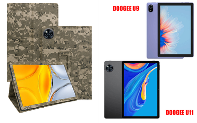 Чехол-подставка CRAYTON для DOOGEE U9, DOOGEE U11 – стиль, защита и ручная сборка, цвет Пиксель М14