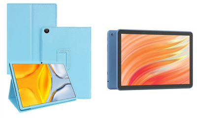 Чохол-підставка CRAYTON для Amazon Fire HD 10 (13th gen) – стиль, захист і ручна збірка, колір Блакитний