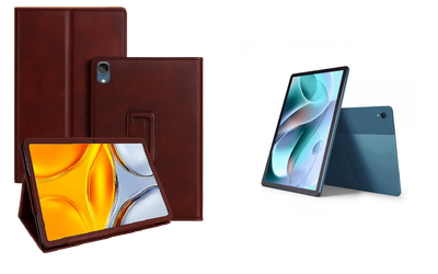 Чехол-подставка CRAYTON для Motorola Moto Tab G70 – стиль, защита и ручная сборка, цвет Карминовый