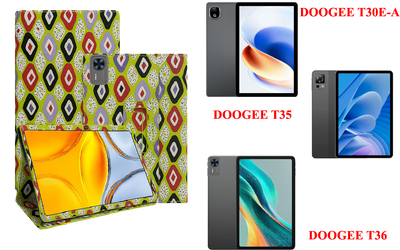 Чехол-подставка CRAYTON для DOOGEE T30E-A, T35, T36 – стиль, защита и ручная сборка, цвет Камни
