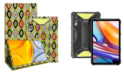 Чехол-подставка CRAYTON для Ulefone Armor Pad 3 Pro – стиль, защита и ручная сборка, цвет Камни